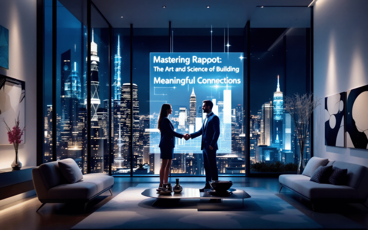 Mastering Rapport: The Art and Science of Building Meaningful Connections